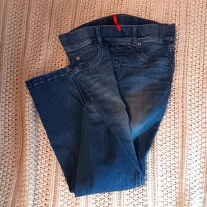 Spanx ankle cropped skinny jeans